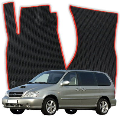 EVA autokoberce OMEVO pro Kia Carnival 6-místný 1. gen Minivan (1998-2005)
