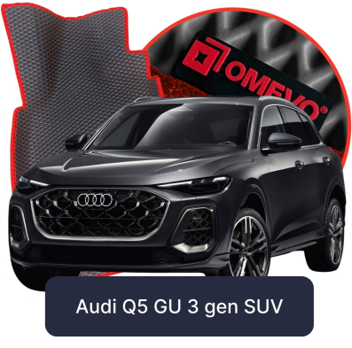 Autokoberce EVA OMEVO pro Audi Q5 GU 3. generace SUV (2024-2025)