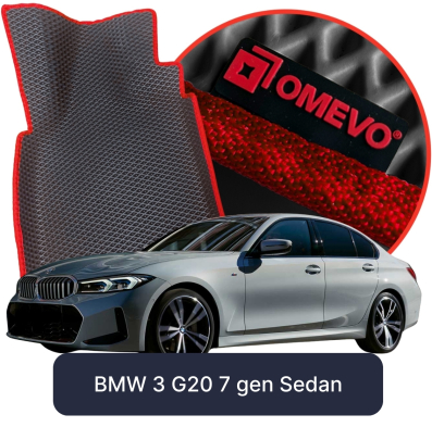 EVA automobilové koberce OMEVO pro BMW 3 G20 7. generace Sedan (2018-2025)