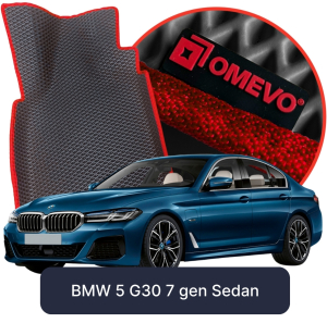 OMEVO 5D Pro Autokoberce do BMW 5 G30 7. gen Sedan (2017-2024)