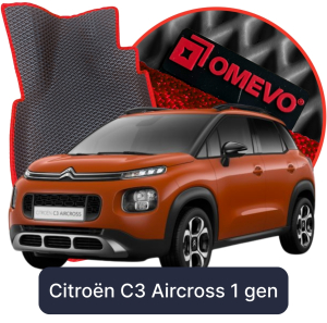 OMEVO 5D Pro Autokoberce do Citroën C3 Aircross 1. gen SUV (2017-2024)