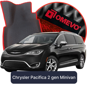 OMEVO 5D Pro Autokoberce do Chrysler Pacifica 7-místný Benzin 2. gen Minivan (2016-2025)