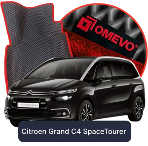 OMEVO 5D Pro Autokoberce do Citroën Grand C4 SpaceTourer 7-místný 2. gen Minivan (2013-2022)