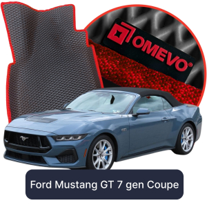 OMEVO 5D Pro Autokoberce do Ford Mustang GT 7. gen Coupe (2023-2025)