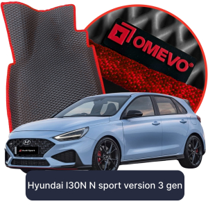 OMEVO 5D Pro Autokoberce do Hyundai I30N N sport version 3. gen Hatchback 5 dveří (2016-2025)