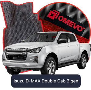 OMEVO 5D Pro Koberečky do Isuzu D-MAX Double Cab 3. gen Pick-up (2019-2025)