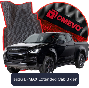 OMEVO 5D Pro Koberečky do Isuzu D-MAX Extended Cab 3. gen Pick-up (2019-2025)