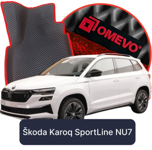 OMEVO 5D Pro Autokoberce do Škoda Karoq SportLine NU7 1. gen SUV (2017-2025)
