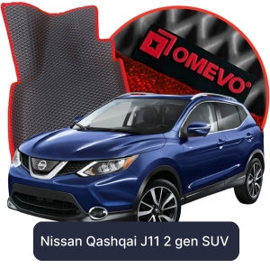 OMEVO 5D Pro Autokoberce do Nissan Qashqai J11 2. gen SUV (2013-2021)