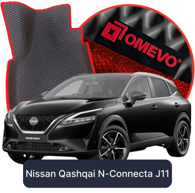 EVA autokoberce OMEVO pro Nissan Qashqai N-Connecta J11 2. generace SUV (2013-2021)