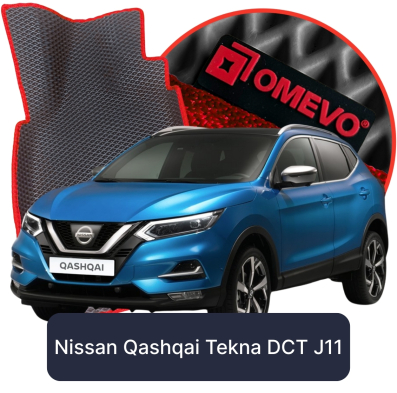 EVA autokoberce OMEVO pro Nissan Qashqai Tekna DCT J11 2. generace SUV (2013-2021)