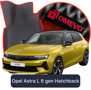 OMEVO 5D Pro Autokoberce do Opel Astra L 6. gen Hatchback 5 dveří (2022-2025)