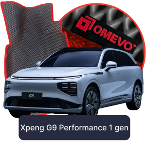 OMEVO 5D Pro Koberečky do Xpeng G9 Performance 1. gen SUV (2022-2025)