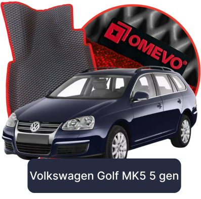 EVA Autokoberce OMEVO pro Volkswagen Golf MK5 5 gen Kombi (2003–2009)