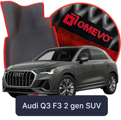 EVA OMEVO autokoberce pro Audi Q3 F3 2. generace SUV 2018–2025