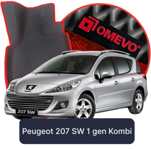 OMEVO 5D Pro Autokoberce do Peugeot 207 SW 1. gen Kombi (2006-2014)