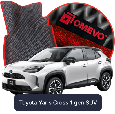 EVA autokoberce OMEVO pro Toyota Yaris Cross Hybrid 1. gen SUV (2020-2025)