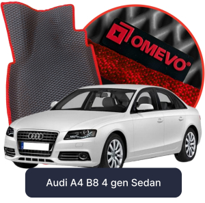 OMEVO 5D Pro Autokoberce do Audi A4 B8 4. gen Sedan (2007-2016)