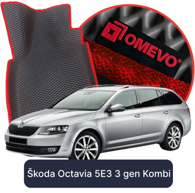OMEVO 5D Pro Autokoberce do Škoda Octavia 5E3 3. gen Kombi (2013-2020)