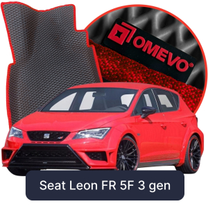 OMEVO 5D Pro Autokoberce do Seat Leon FR 5F 3. gen Hatchback 5 dveří (2012-2020)