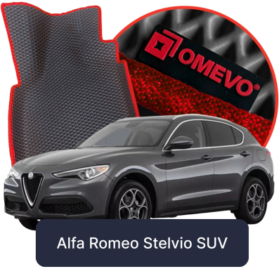 OMEVO 5D Pro Autokoberce do Alfa Romeo Stelvio 1. gen SUV (2016-2025)