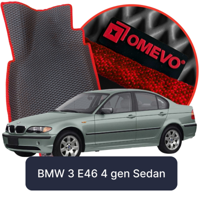 OMEVO 5D Pro Autokoberce do BMW 3 E46 4. gen Sedan (1998-2007)