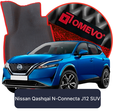EVA autokoberce OMEVO pro Nissan Qashqai N-Connecta J12 3. gen SUV (2021-2025)