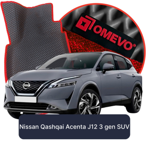 OMEVO 5D Pro Autokoberce do Nissan Qashqai Acenta J12 3. gen SUV (2021-2025)