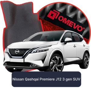 OMEVO 5D Pro Autokoberce do Nissan Qashqai Premiere J12 3. gen SUV (2021-2025)