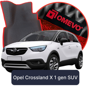 OMEVO 5D Pro Autokoberce do Opel Crossland X 1. gen SUV (2017-2024)