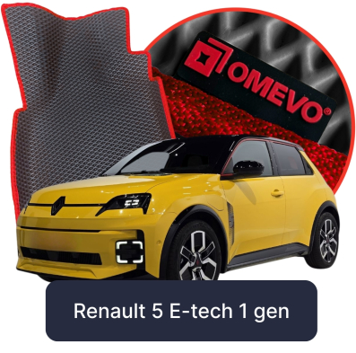 OMEVO 5D Pro Autokoberce do Renault 5 E-tech 1. gen Hatchback 5 dveří (2024-2025)