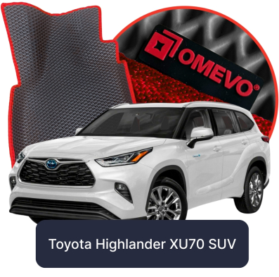 EVA Autokoberce OMEVO pro Toyota Highlander XU70 4 gen SUV (2019–2025)
