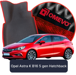OMEVO 5D Pro Autokoberce do Opel Astra K B16 5. gen Hatchback 5 dveří (2015-2021)