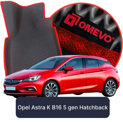 OMEVO 5D Pro Autokoberce do Opel Astra K B16 5. gen Hatchback 5 dveří (2015-2021)