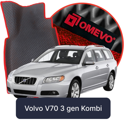 OMEVO 5D Pro Autokoberce do Volvo V70 3. gen Kombi (2007-2016)