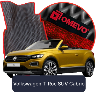 OMEVO 5D Pro Autokoberce do Volkswagen T-Roc 1. gen SUV Cabrio (2017-2025)