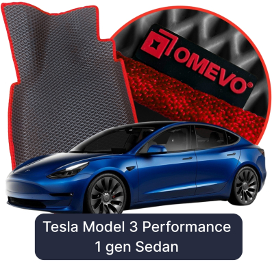 EVA Autokoberce OMEVO pro Tesla Model 3 Performance 1 gen Sedan (2017–2025)