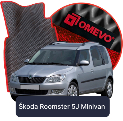 EVA Autokoberce OMEVO pro Skoda Roomster 5J 1 gen Minivan (2006–2015)