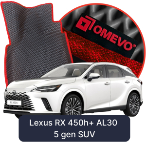 OMEVO 5D Pro Koberečky do Lexus RX 450h+ AL30 5. gen SUV (2022-2025)