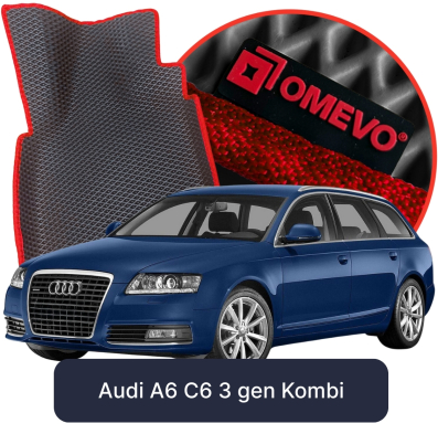 Autokoberce EVA OMEVO pro Audi A6 C6 3. generace Kombi (2004-2011)