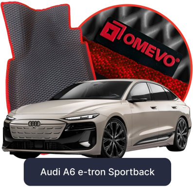 Autokoberce EVA OMEVO pro Audi A6 e-tron Sportback Performance 1. generace Liftback (2024-2025)