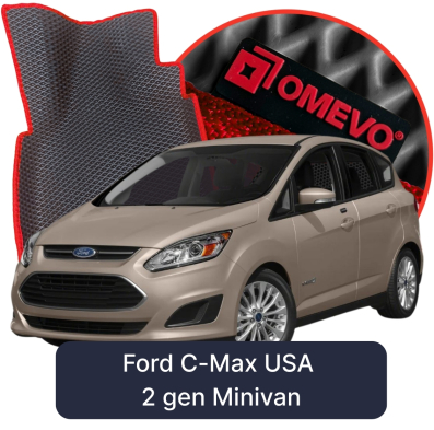 EVA Autokoberce OMEVO pro Ford C-Max USA 2 gen Minivan (2010–2020)