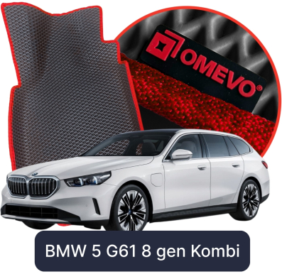 EVA autosedačky OMEVO pro BMW 5 G61 8. generace Kombi (2023-2025)