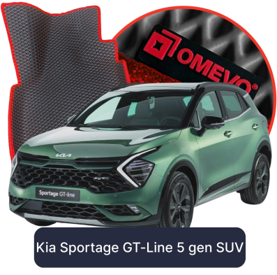 EVA autosedačky OMEVO pro Kia Sportage GT-Line 5. generace SUV (2021-2025)