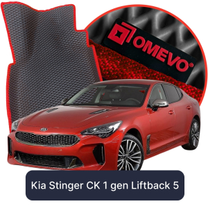 OMEVO 5D Pro Autokoberce do Kia Stinger CK 1. gen Liftback 5 dveří (2017-2023)