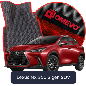 OMEVO 5D Pro Koberečky do Lexus NX 350 2. gen SUV (2021-2025)
