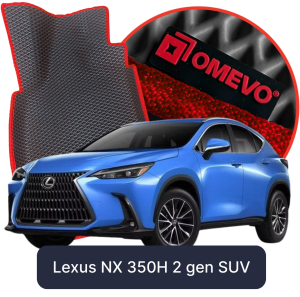 OMEVO 5D Pro Koberečky do Lexus NX 350H 2. gen SUV (2021-2025)
