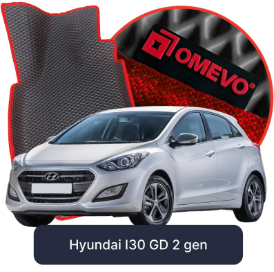 OMEVO EVA autokoberce pro Hyundai I30 GD 2. generace Hatchback 5 dveří (2011-2017)