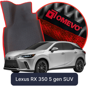 OMEVO 5D Pro Koberečky do Lexus RX 350 5. gen SUV (2022-2025)
