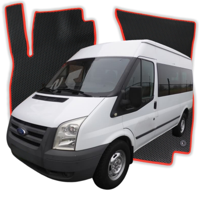EVA autokoberce OMEVO pro Ford Transit 9-místný L2H3 5 gen Van 4 dveře 2000-2014